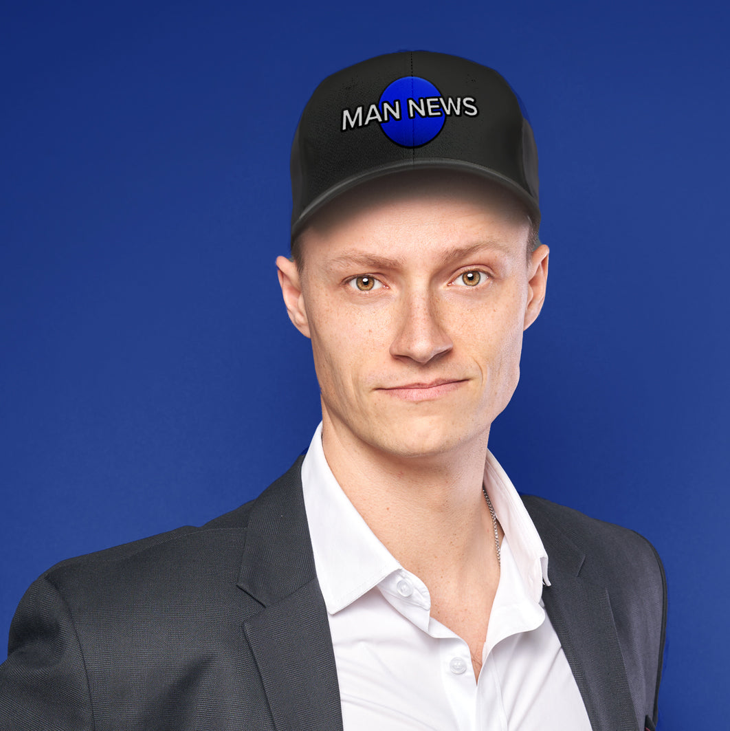 Man News Trucker Hat