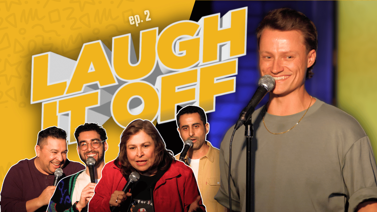 Load video: Laugh It Off: Improvised Stand Up Based on YOU the audience