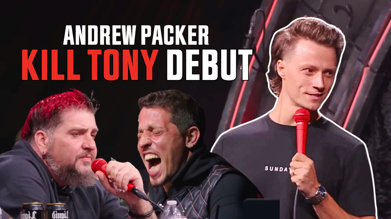 Load video: Andrew Packer Kill Tony Debut